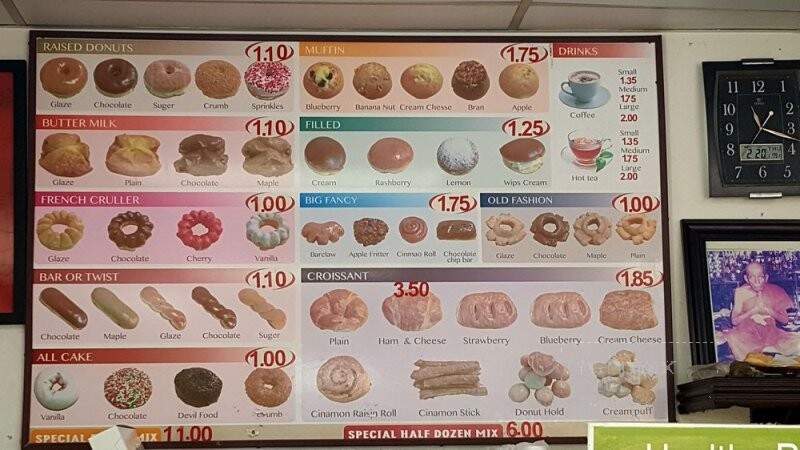 Mother Made Donuts - Whittier, CA menu_pic