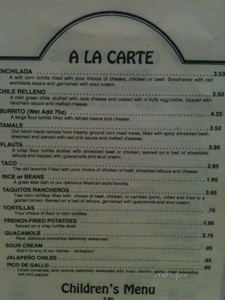 La Capilla Mexican Restaurant - La Palma, CA