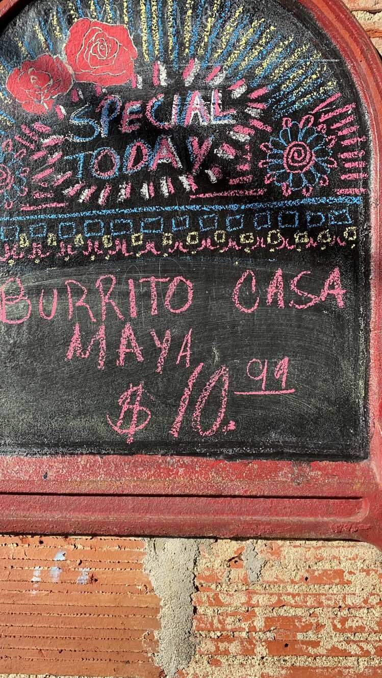 Casa Maya STL - Maplewood, MO menu_pic