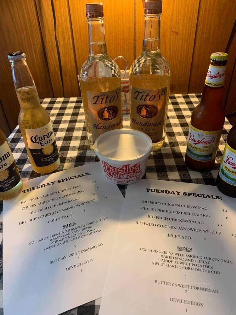 Castle's Patio Inn - Peoria, IL menu_pic