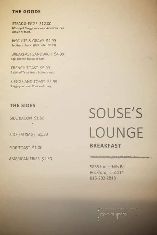 Souse's Lounge - Rockford, IL