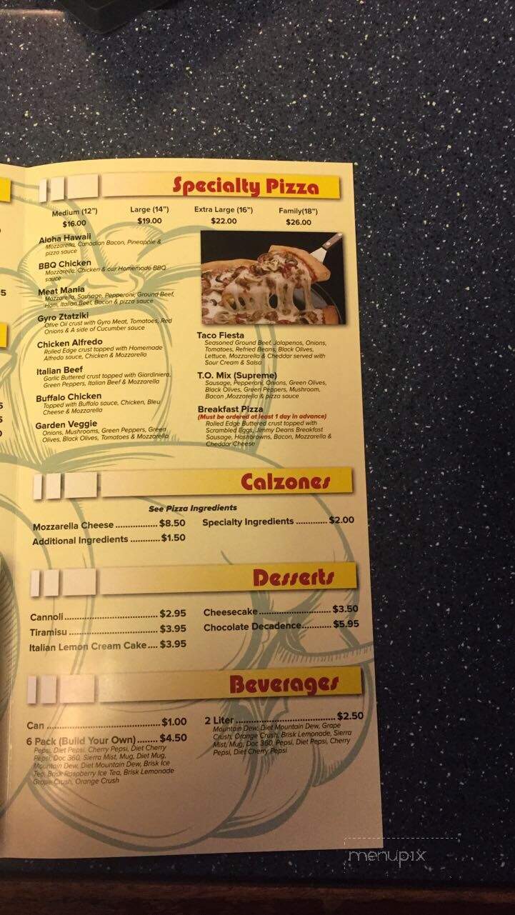 Souse's Lounge - Rockford, IL menu_pic