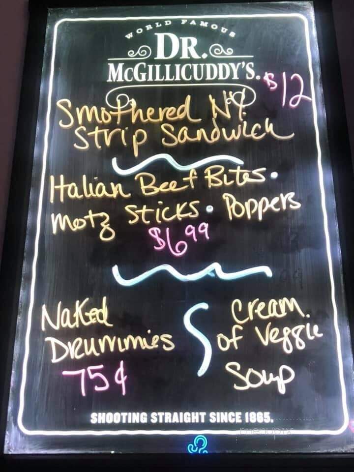 Souse's Lounge - Rockford, IL menu_pic