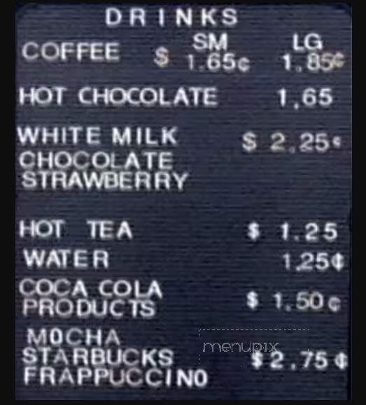 M J Donuts - Pineville, NC menu_pic