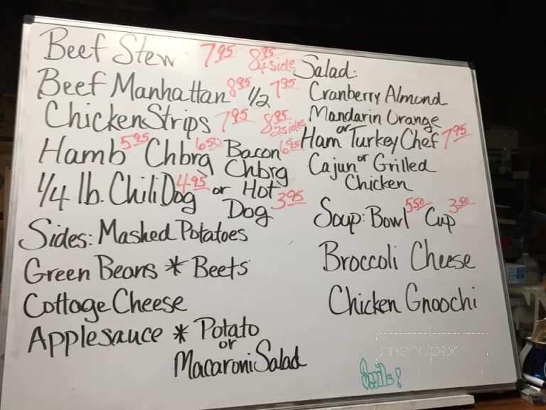The Iron Skillet - Clinton, IN menu_pic