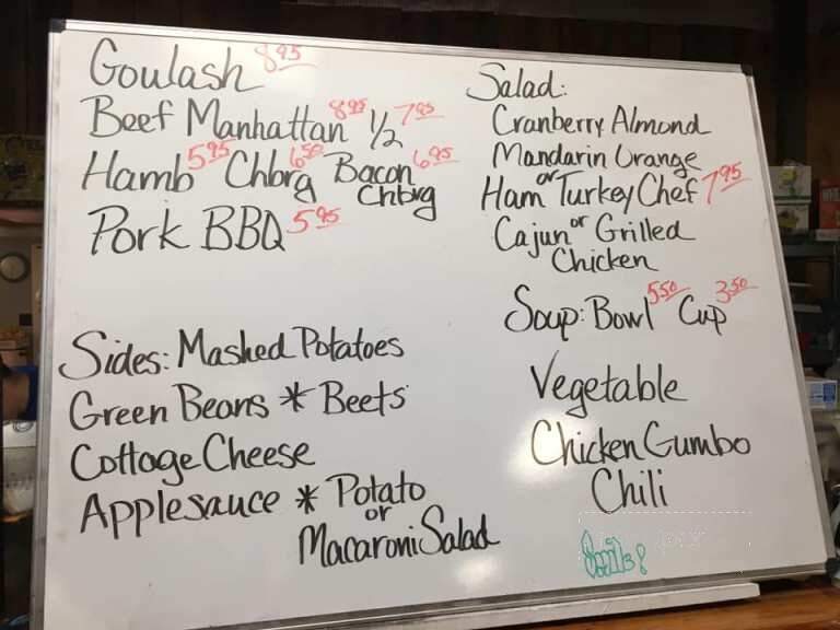 The Iron Skillet - Clinton, IN menu_pic