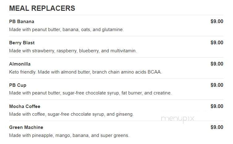 Refresh Cafe and Smoothie Bar - Rochester, NY menu_pic