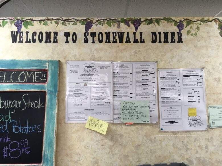 Stonewall Diner - Stonewall, TX
