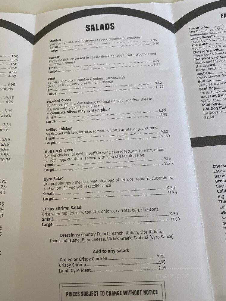 Midway Grille - Coatesville, PA menu_pic