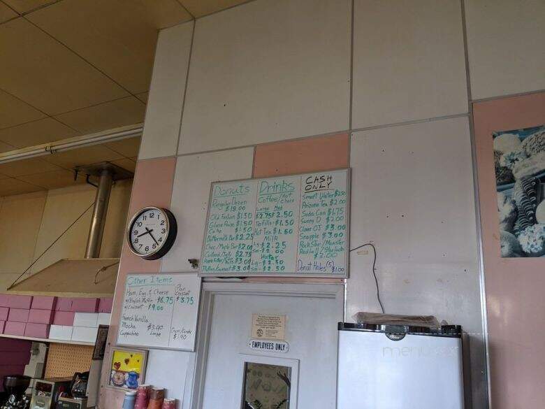 Keny's Donuts - Petaluma, CA menu_pic