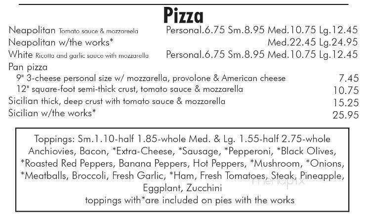 Napoli Pizza Steaks & Subs - Bangor, PA
