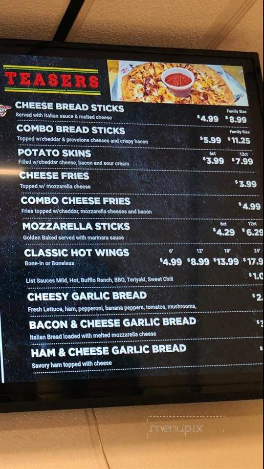 Giovanni's Of Man - Man, WV menu_pic