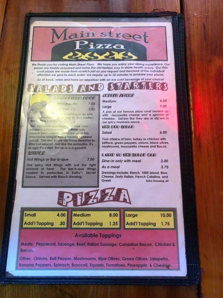 Main Street Pizza - El Dorado, AR