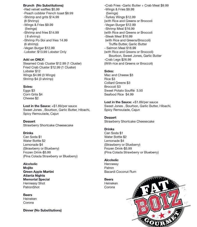 Fatboiz Gourmet - McDonough, GA menu_pic