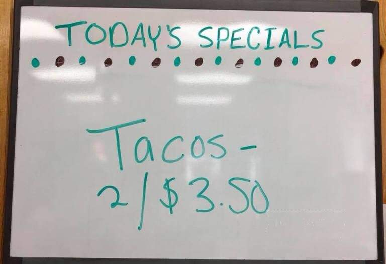 Chuck's Little Station - Prentice, WI menu_pic