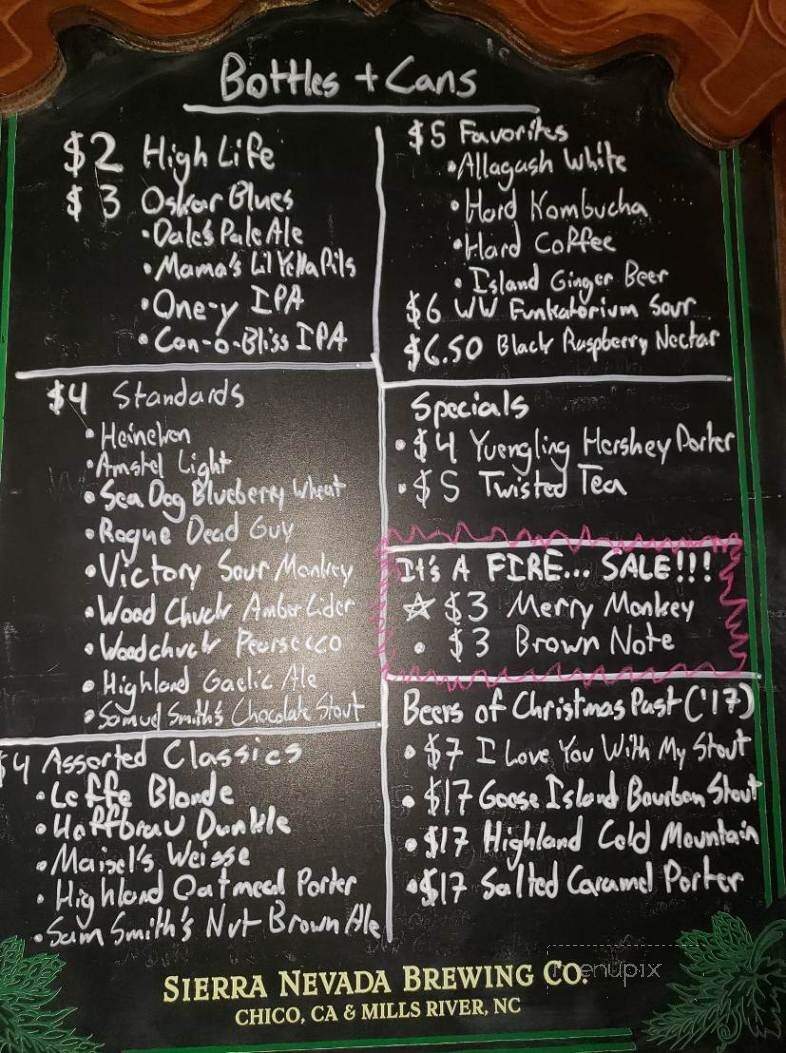 Nick's Tavern & Deli - Clemson, SC menu_pic