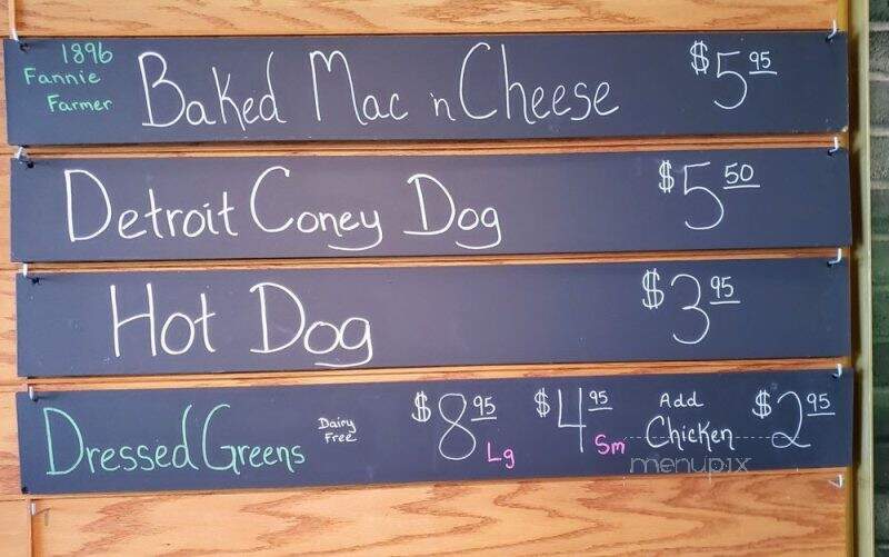 A Taste of History Restaurant - Dearborn, MI menu_pic