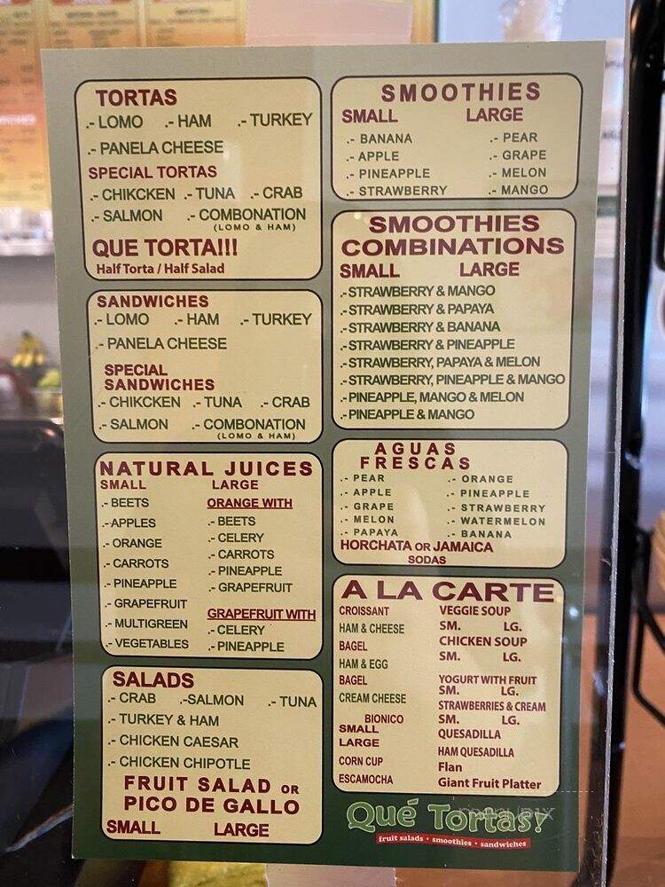 Que Tortas - Escondido, CA