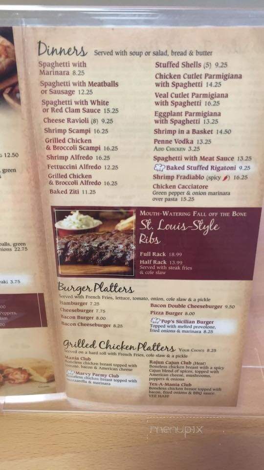 Pizza Mania - Otisville, NY menu_pic
