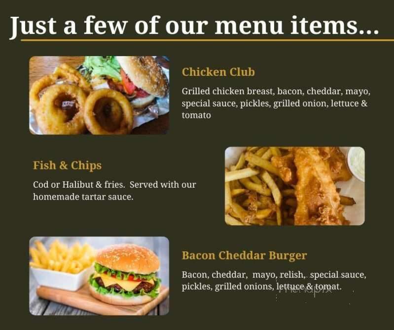 The Burger Barn - Sointula, BC menu_pic