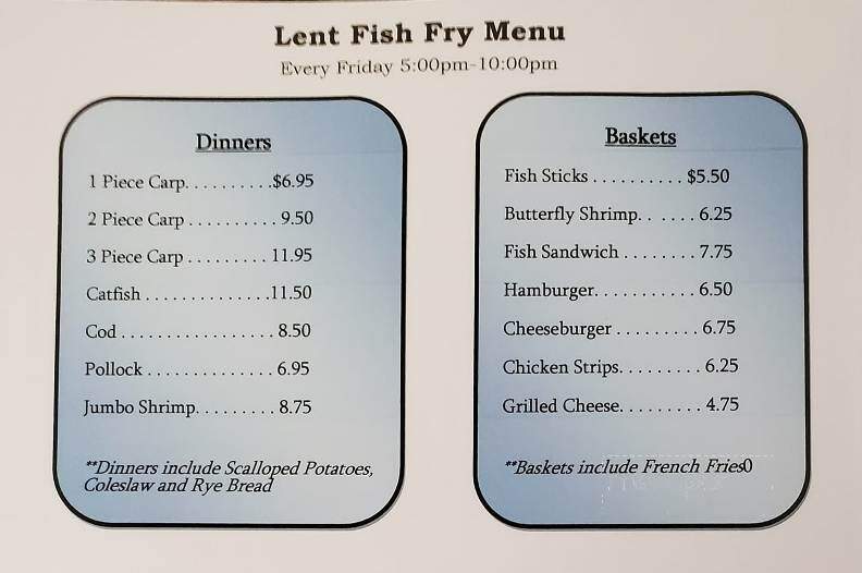 Abie's Place - Bruno, NE menu_pic