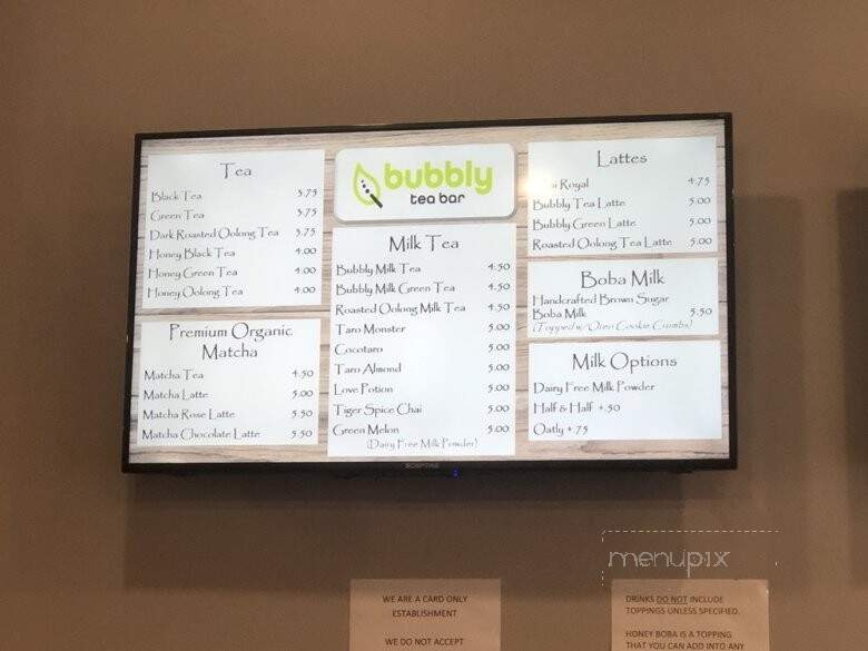 Bubbly Tea Bar - Tallahassee, FL