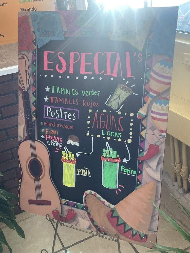 Taqueria Miranda - Tallahassee, FL menu_pic