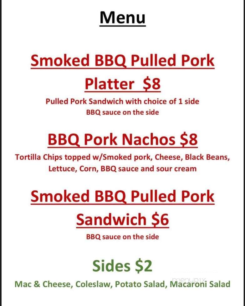 Old Town Tavern - Canal Winchester, OH menu_pic