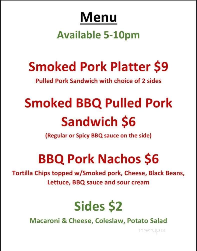 Old Town Tavern - Canal Winchester, OH menu_pic