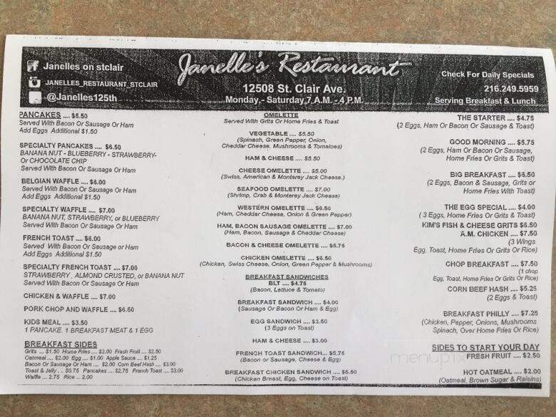 Janelle's Restaurant - Cleveland, OH