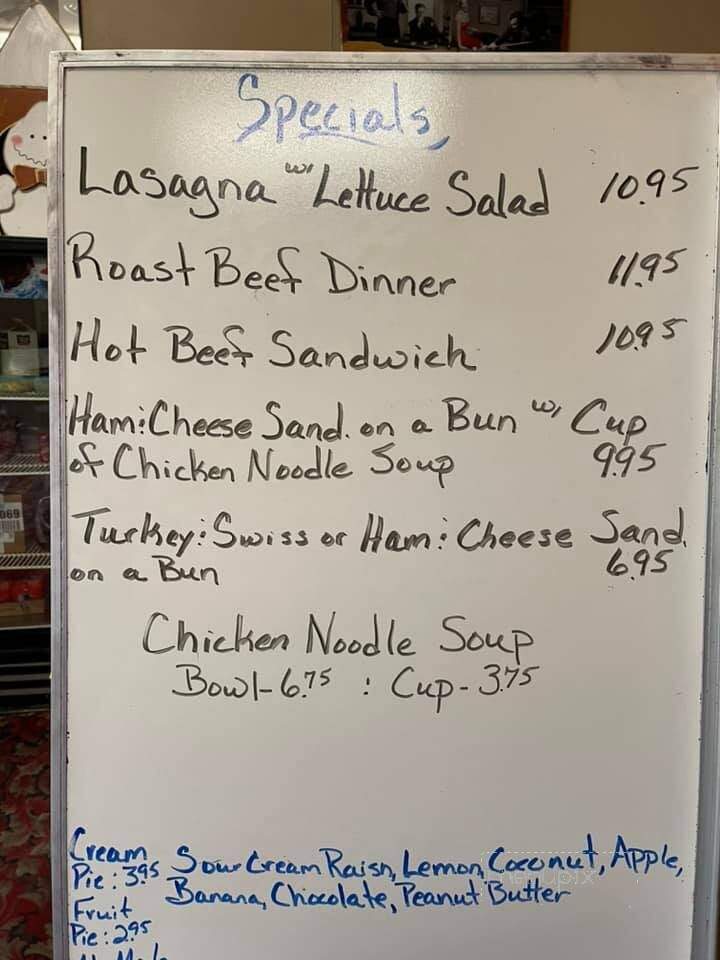 Coach Light Inn - Valentine, NE menu_pic