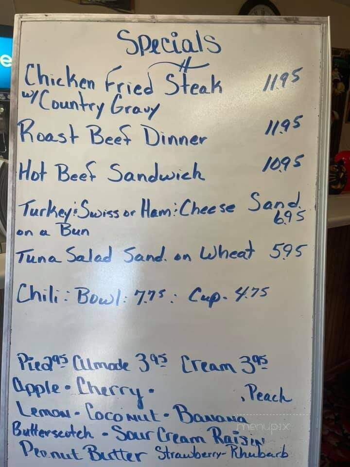Coach Light Inn - Valentine, NE menu_pic