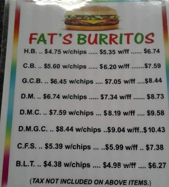 Fat's Burritos - Roswell, NM