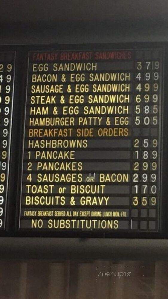 Fantasy Burger - Yorba Linda, CA menu_pic