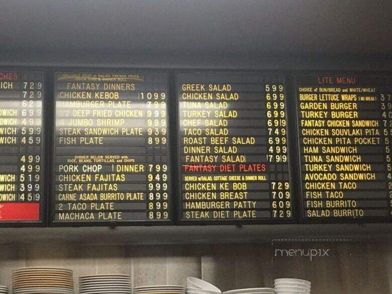 Fantasy Burger - Yorba Linda, CA menu_pic