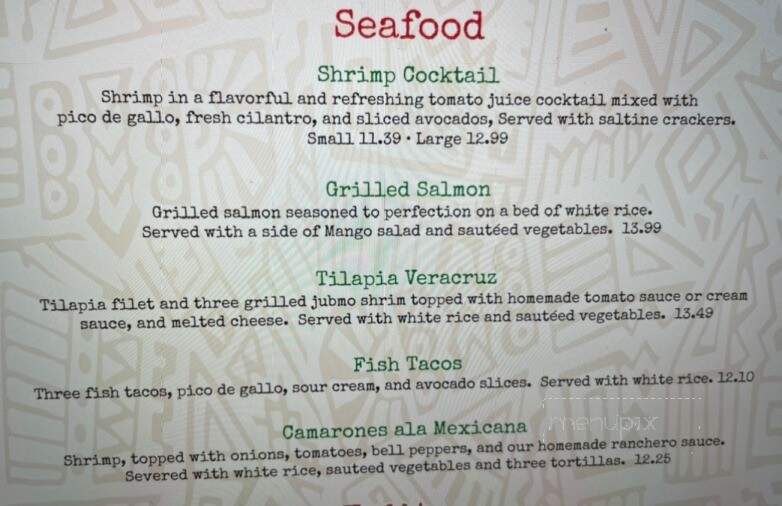 Litos Mexican Restaurant - Bartlesville, OK menu_pic