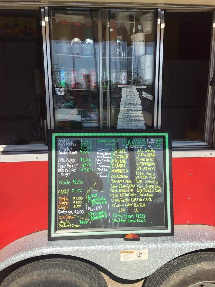 CJ's Snowballs - Erath, LA menu_pic