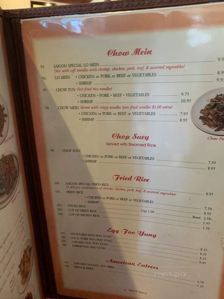 Saigon Kitchen - Monroe, WA menu_pic