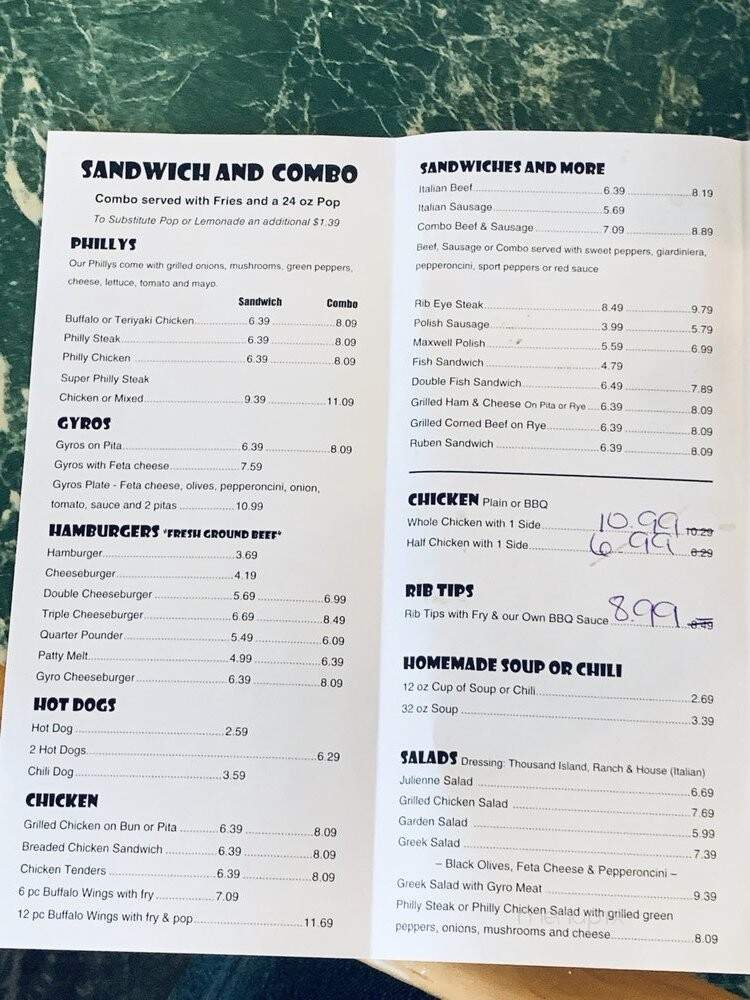 Taco Tia - Merrillville, IN menu_pic