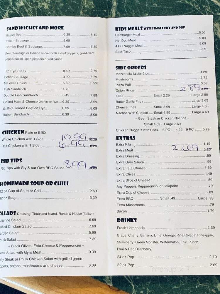 Taco Tia - Merrillville, IN menu_pic