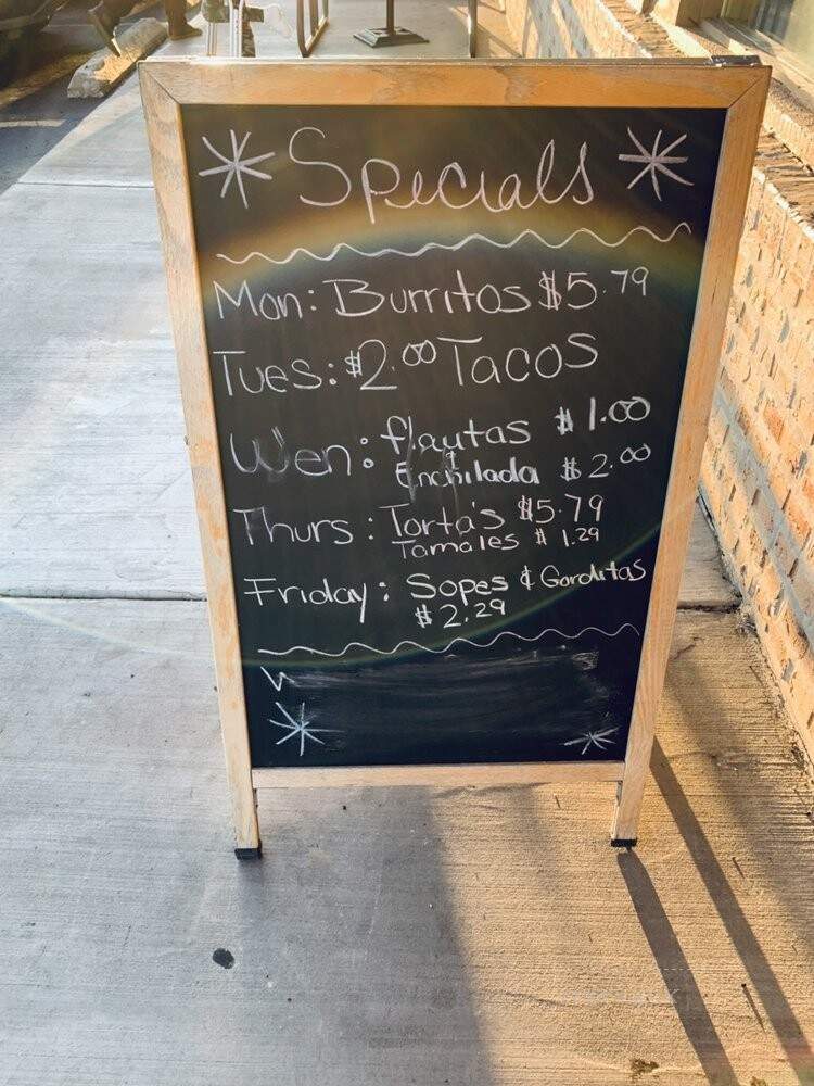 Taco Tia - Merrillville, IN menu_pic