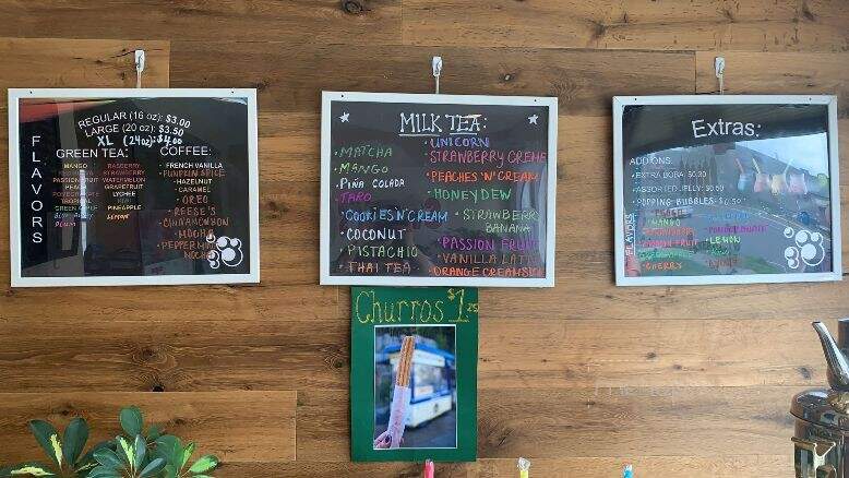 Sippy's Bubble Tea - Havertown, PA menu_pic