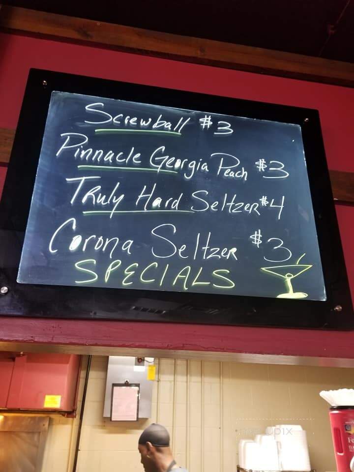 Mick's Lounge - Jeffersonville, IN menu_pic