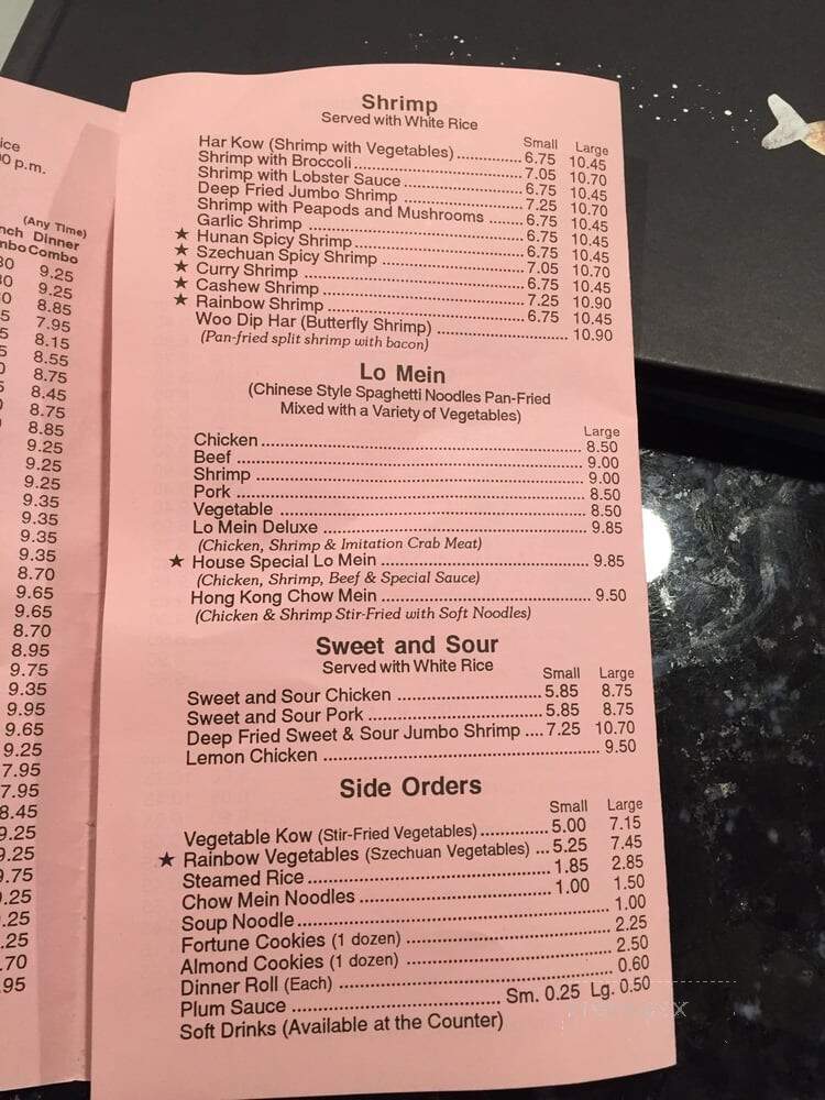 China Chef Express - Shelby Township, MI menu_pic