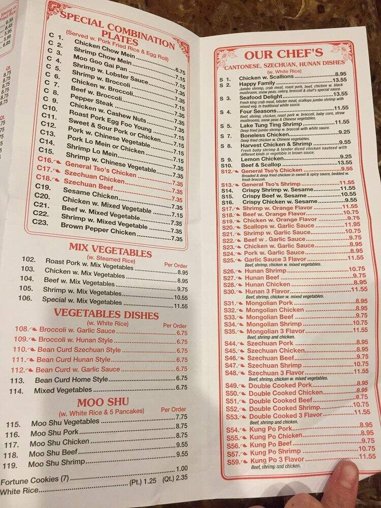 Ming Moon - Lumberton, NC menu_pic
