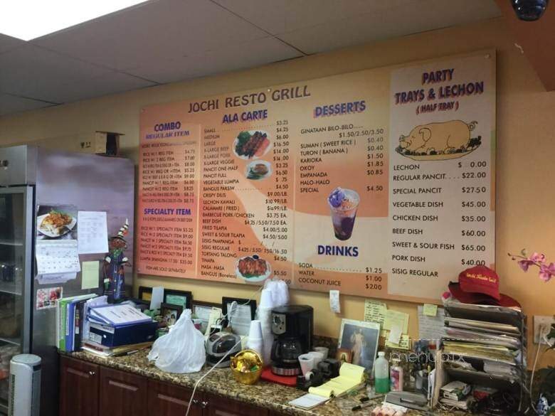 Jochi's - Chula Vista, CA menu_pic