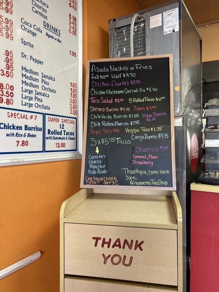 Algoberto's Taco Shop - Yucca Valley, CA