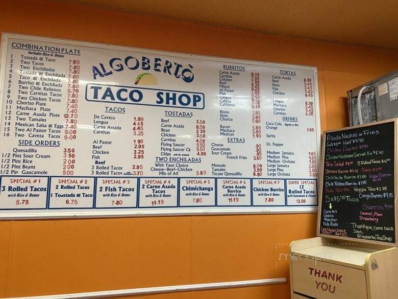 Algoberto's Taco Shop - Yucca Valley, CA
