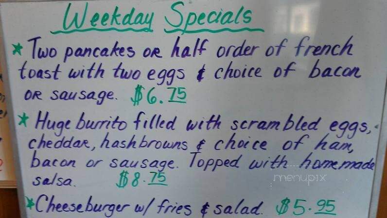 Zac's Cafe - Dublin, CA menu_pic