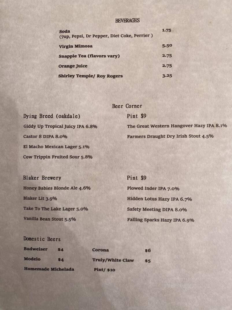 Pop the Bubbly - Murphys, CA menu_pic